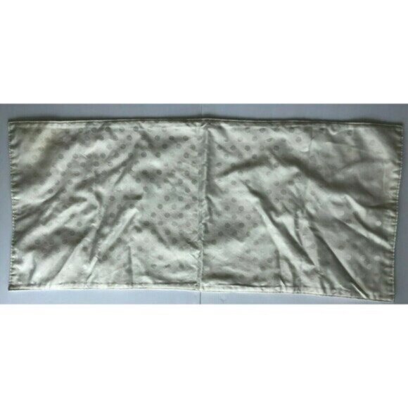 Table Runner Decorative Tablecloth Home Decor Cotton Floral / Cream Double Sided - Picture 3 of 6